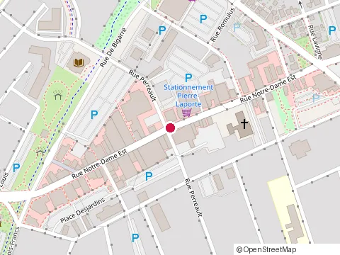 Location of I Design Plus at 129 Notre-Dame Street East, Victoriaville