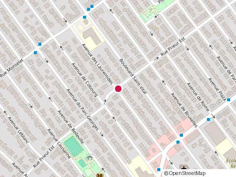 Location of I M S Rénovation at 10512 avenue des Laurentides, Montréal-Nord