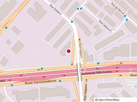 Location of I-Reno at 2871 Rue Halpern, Saint-Laurent