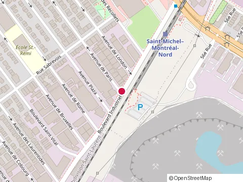 Location of Ida Construction Ltee at 9950 avenue Paris, Montreal-Nord