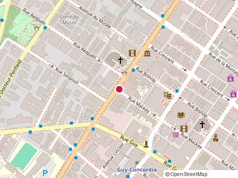 Location of Ide Magique at 2142 Rue Mackay, Montréal