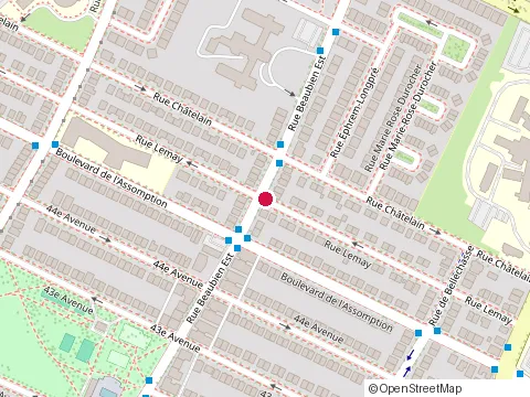 Location of Idea Construction at 6229 Rue Lemay, Montréal