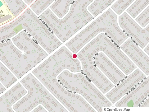 Location of Ideal Joints et Peinture Inc at 1031 Chagall, Québec