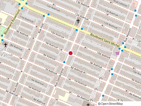 Location of Idevco Developpement Inc at 3176 Rue Dandurand, Montréal