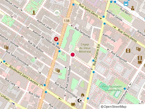 Location of Igloo Dgn at 150 Rue Saint-Norbert, Montréal