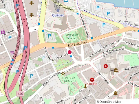 Location of Il Etait Une Fois les Boys at 19 Rue Saint-Nicolas, Québec