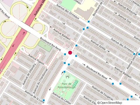 Location of Il Puntino at 7751 boulevard Roi-Rene, Anjou