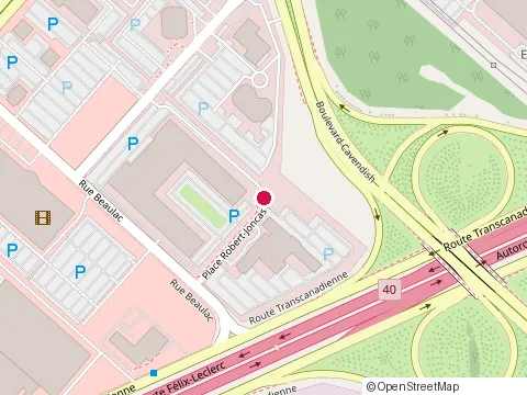 Location of Il Soffio Restaurant Bar at 7000 place Robert Joncas, Montréal