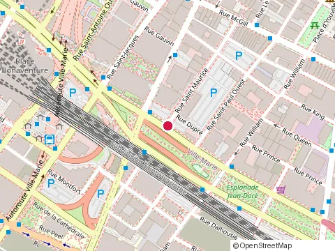 Location of Imagination Preschool&Nursery at 351 boulevard Robert-Bourassa, Montréal