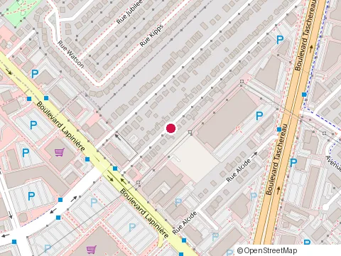 Location of Imaktion at place du Commerce, Brossard