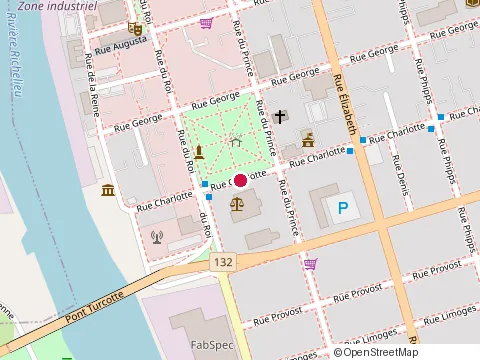 Location of Immeubles Anuk Inc at 56 Rue Charlotte, Sorel-Tracy
