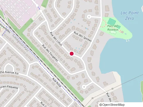 Location of Immeubles Beaumont at 40 Rue des Lotus, Blainville
