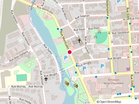 Location of Immeubles Dsm at 100 Rue Montcalm, Gatineau