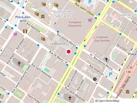 Location of Immeubles Rimanesa Inc at 495 avenue Viger O, Montréal