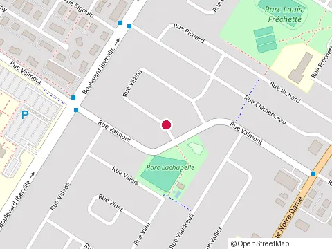 Location of Immobilia Construction at 68 Rue Vézina, Repentigny