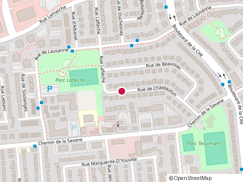 Location of Immoservices Inc at 155  Rue de Chateaufort, Gatineau