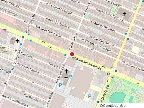 Location of Impact Pro Design, Montréal