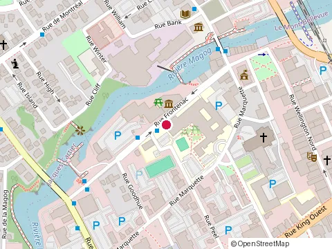 Location of Impakt Cheerleading at 222 Rue Frontenac, Sherbrooke