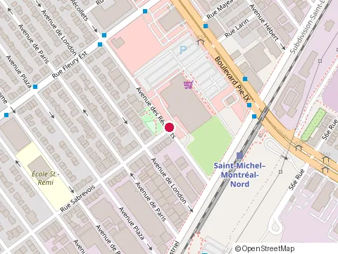 Location of Imperma-Seal at 9970 avenue des Récollets, Montréal