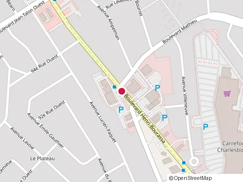 Location of Imperméabilisation Québec at 9285 boulevard Henri-Bourassa, Québec