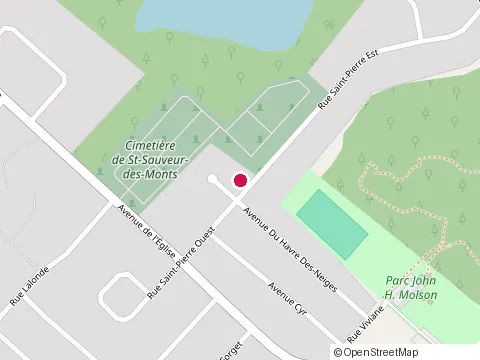 Location of Impôt Cible at 25 Rue de Saint-Pierre, Saint-Jérôme
