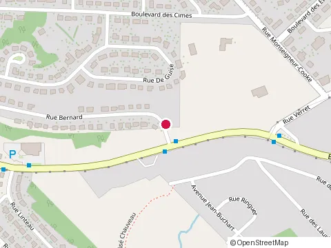 Location of Impôt Cible at 11645 Rue Bernard, Québec