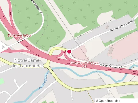 Location of Impot Deschenes at 85 Rue de la Polyvalente, Québec