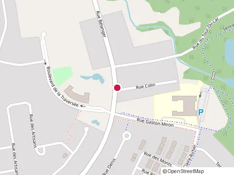 Location of Impôt Raynald Morand at 476 Rue Cyr, Saint-Jérôme