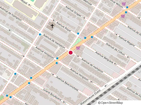 Location of Impot Total at 6068 Rue Sherbrooke O # A, Montréal