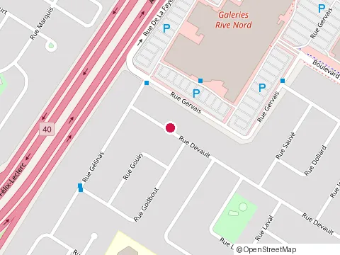 Location of Impot-Specialiste Gestion at 55 Rue Devault, Repentigny
