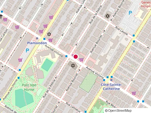 Location of Impots Amanda Taxes at 5871 avenue Victoria, Montréal
