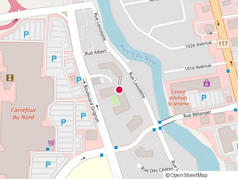 Location of Impots Laviolette at 580 Rue Laviolette, Saint-Jérôme