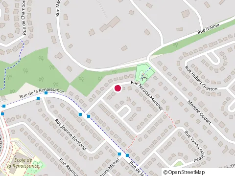Location of Impots Solution Cp at 44 Rue Nicolas-Manthet, Blainville