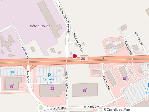 Location of Impression Trimagique Enr at 1835 Monseigneur-Langlois Boul, Salaberry-de-Valleyfield