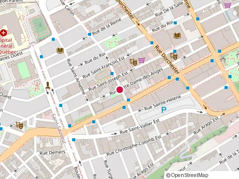 Location of Improdôme at 151 Saint-François Est, Québec