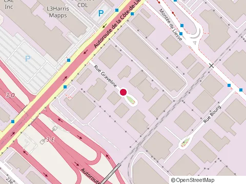 Location of In | Design & Construction Inc. at 8300 de la Côte-de-Liesse Rd #209, Saint-Laurent