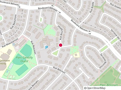 Location of Inc at 01-1255 Rue Bourgeoys (Bureau B), Longueuil