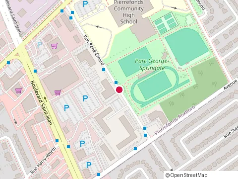 Location of Indian Aroma Bar & Grill at 4890 Rue René-Emard, Pierrefonds