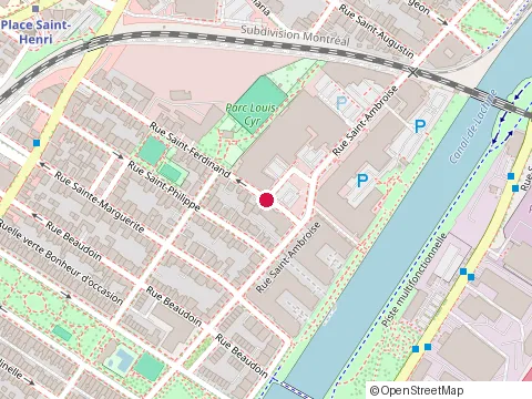 Location of Indigo Construction Inc. at 137 Rue Saint-Ferdinand, Montréal