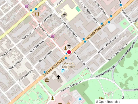 Location of Industriel Alliance at 1091 Grande Allée O, Québec