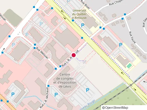 Location of Industrielle Alliance at 5750 Rue J.-B.-Michaud, Lévis