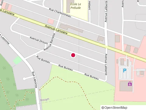 Location of Industries Corvec Inc. at 1001 Rue Vanasse, Rouyn-Noranda