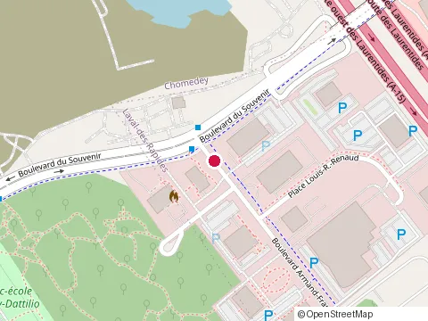 Location of Industries Kingstonbyers at 445 boulevard Armand-Frappier, Laval