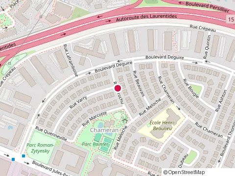 Location of Industries Permo Inc at 252 Rue Varry, Saint-Laurent