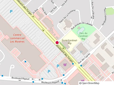 Location of Infraco Inc. at 3950 Bd des Forges Cp 25055, Trois-Rivières
