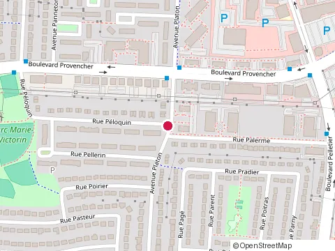 Location of Innovation Dupont at 1405 Rue Peloquin, Brossard