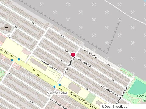 Location of Innovation Fmr at 8754 14 Av, Montréal