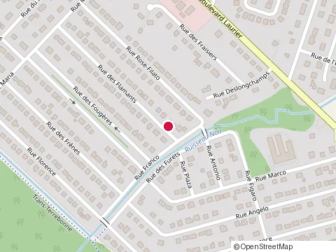 Location of Innovation Kjo at 1797 Rue des Fauves, Terrebonne