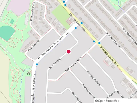 Location of Innovation Sharkbrosse at 1287 Rue Richard, Sainte-Julie