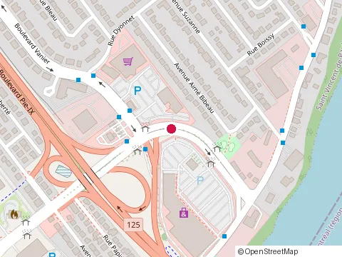 Location of Inpj at 4390 de la Concorde Blvd E, Laval